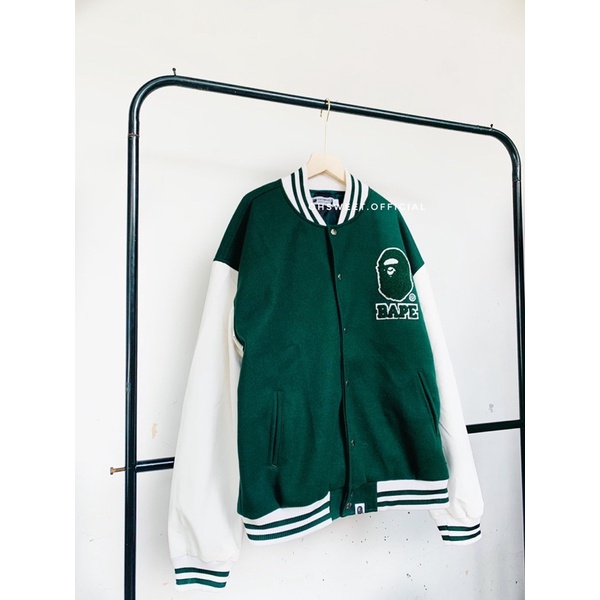 A BATHING APE X UNDEFEATED VARSITY