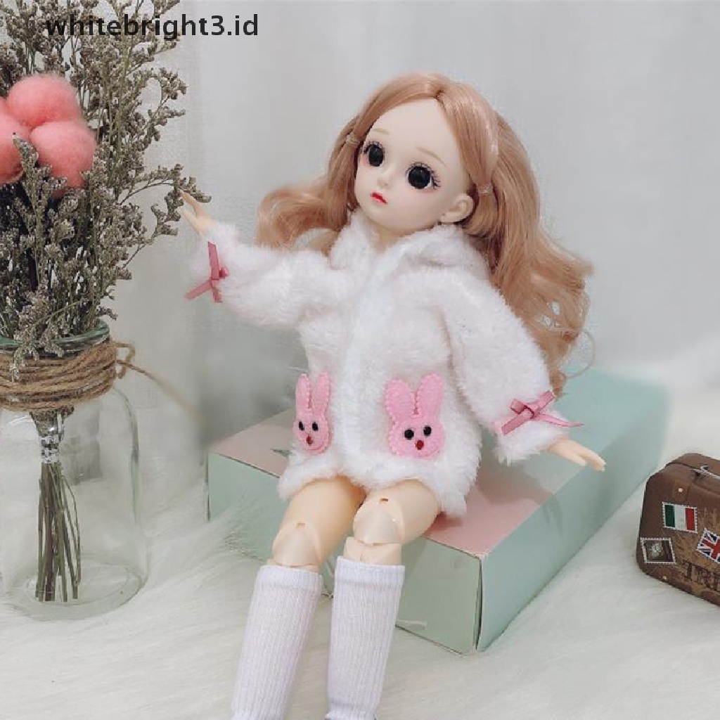 (whitebright3.id) Mainan Dress Princess Boneka BJD 30cm 1 / 6 DIY Untuk Hadiah Anak Perempuan