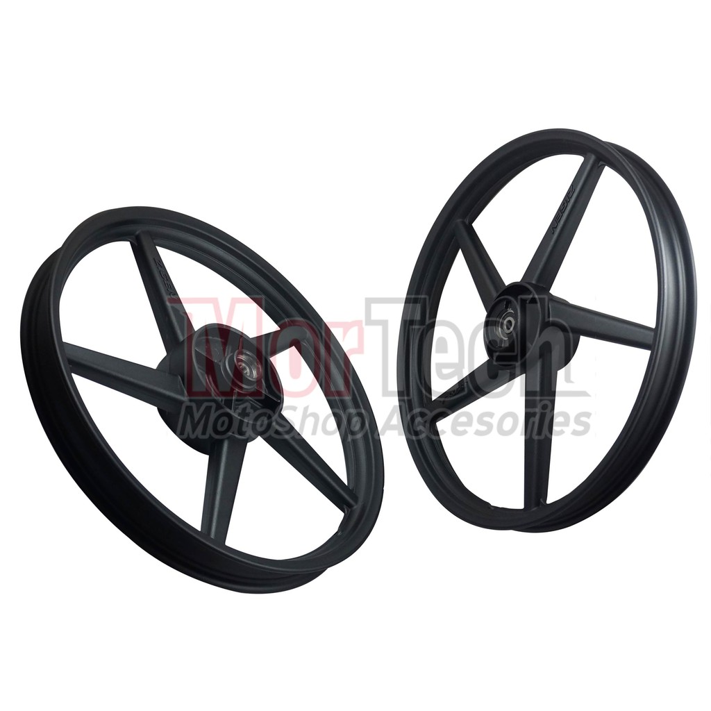 Velg Pelek Racing New Top Zigen V Rossi B5 Miring Tornado - Satria 2tak Satria Hiu Shogun New Shogun