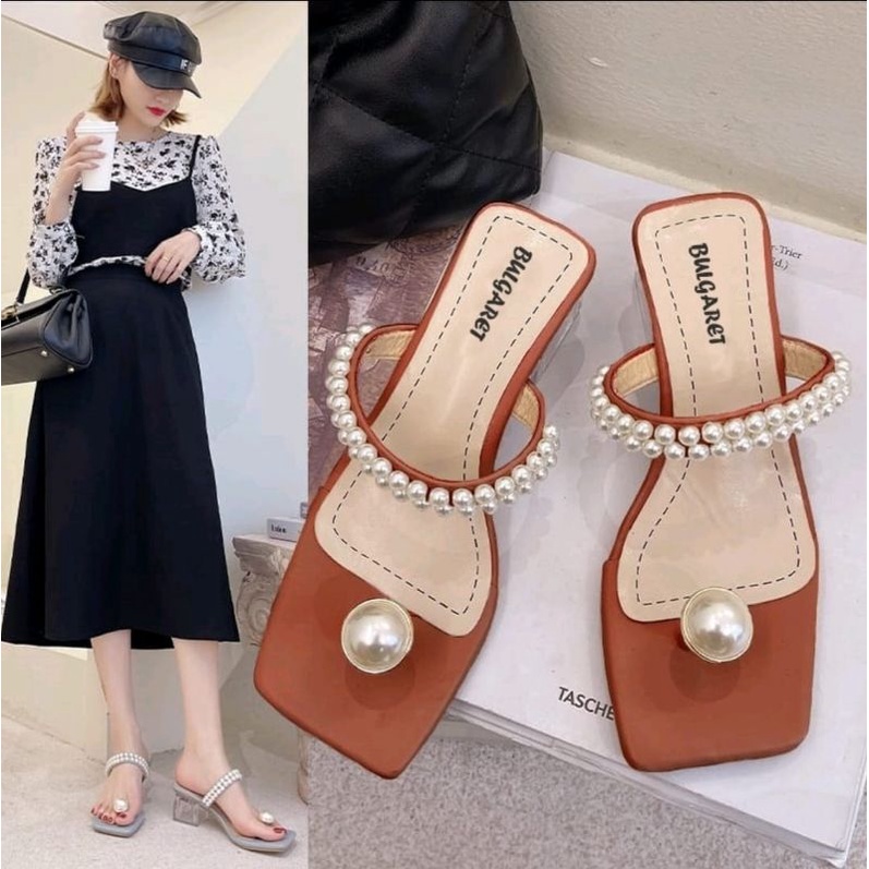 ABBUSHOES  Ri 08 hak kaca mutiara zarima 5cm