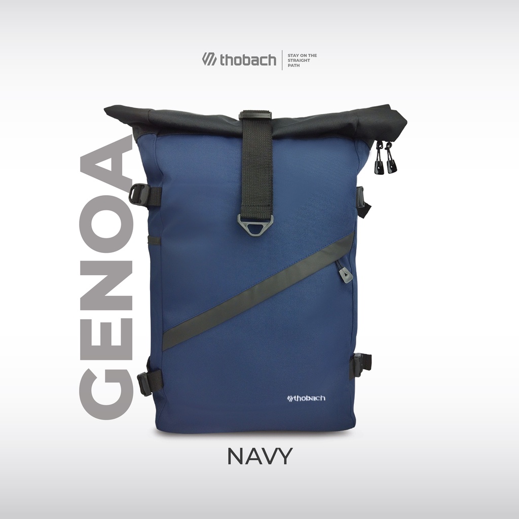 THOBACH - BACKPACK WATERPOOF GENOA RANSEL PREMIUM PRIA WANITA TAS SEKOLAH TAS KULIAH OUTDOOR