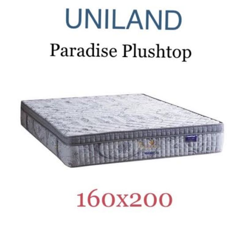 MATRASS UNILAND PLUSHTOP / KASUR PER / SPRINGBED UK 120/160/180 x 200