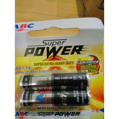 Battery ABC type A3(1 pasang )