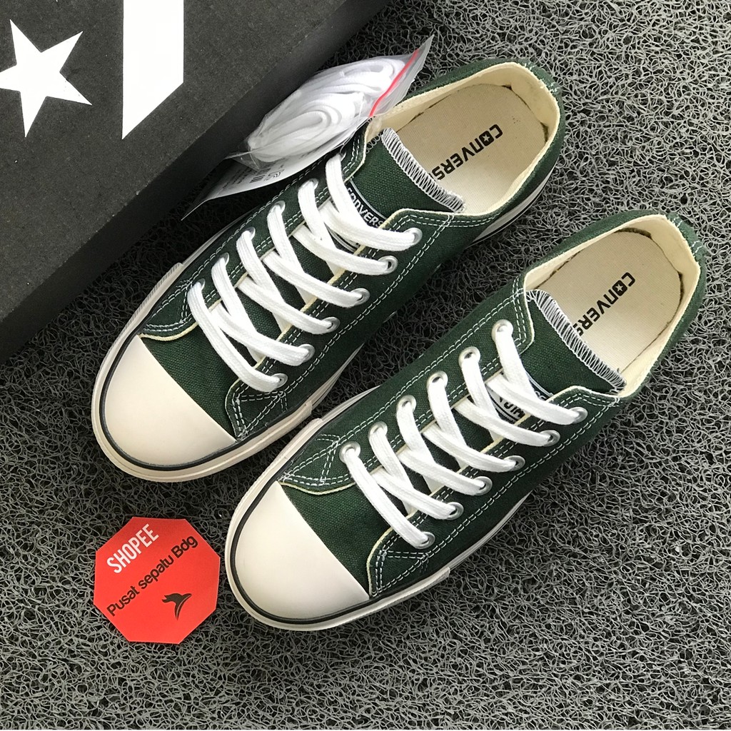 Sepatu Converse Platform Low Green