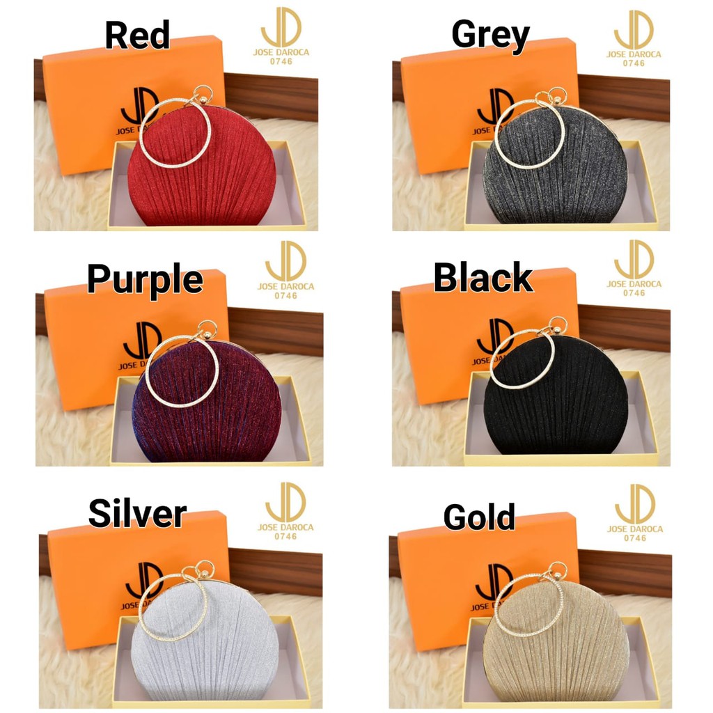 TAS PESTA CLUTCH JOSE DAROCA ~ 0746 ~ ORIGINAL