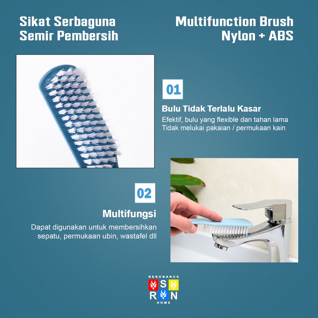 Sikat Sepatu / Cleaning Shoes Brush Resonance Home