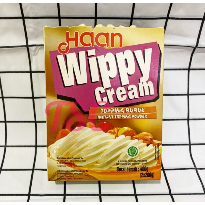 

Haan Wippy Cream Whipped Cream Bubuk Haan Haan Wippy Cream HAAN Wippy whipping whipped cream