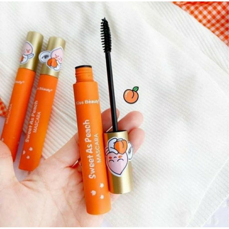 MASCARA Thailand Maskara Peach Maskara Waterproof Kosmetik Mata Make Up