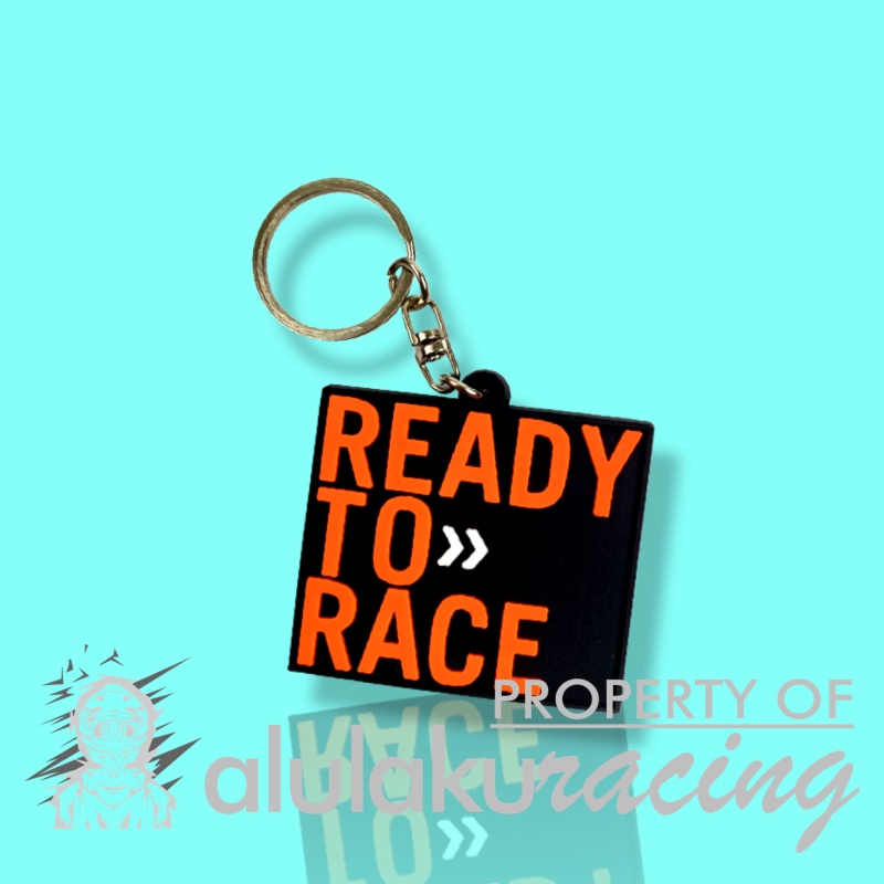 Gantungan Kunci / Keychain Motocross Trail Logo KTM Ready to Race - RT003