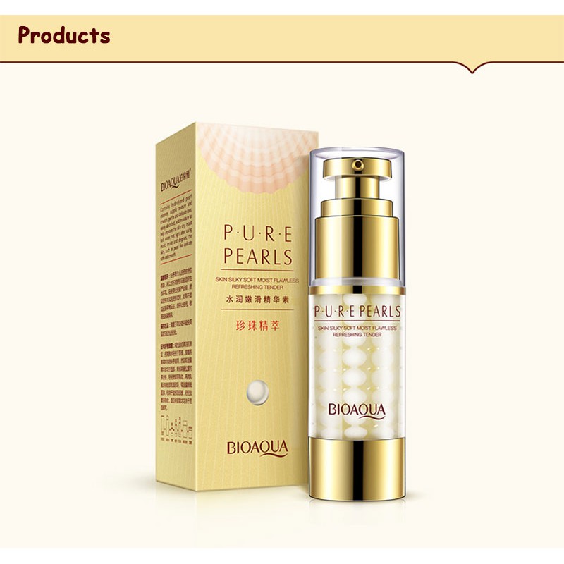 BIOAQUA PURE PEARL CREAM ESSENCE SKIN CARE MOISTURIZING & NOURISHING