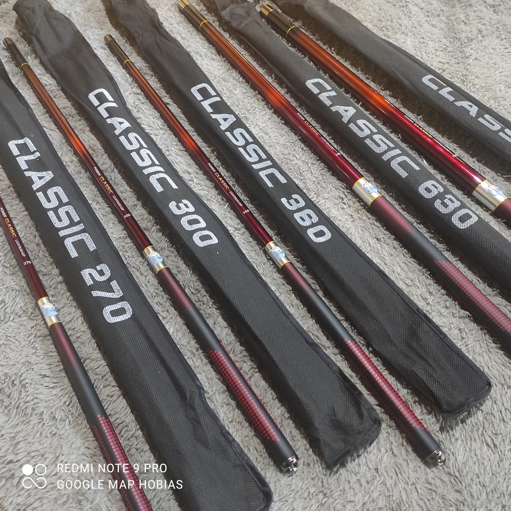 Joran Pancing Tegek Carbon  Orca Classic 270. 300. 360.450. 540. 630. 720