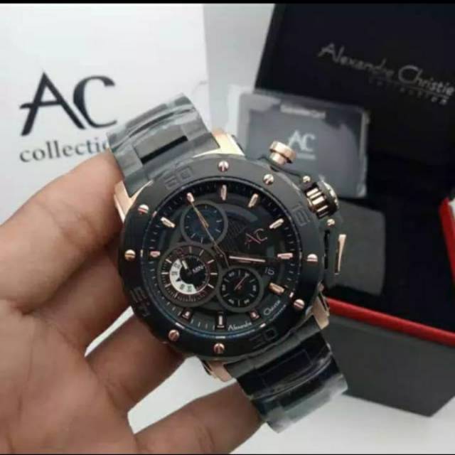 Alexandre Christie collection tipe 9205 jam tangan pria