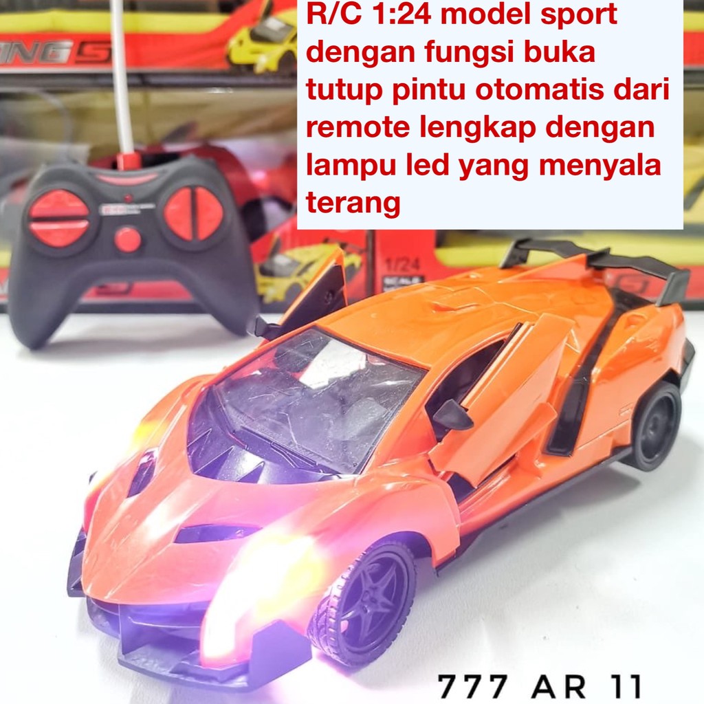 Mobil Remote Control 1:24 Mobil Remot Modern Team Buka Pintu dari Remot Radio Kontrol RC