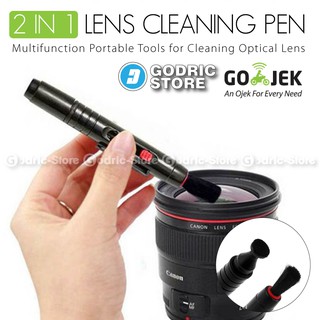 Godric Pena Pembersih Lensa Kamera Cleaning Lens 2 in 1 Pen
