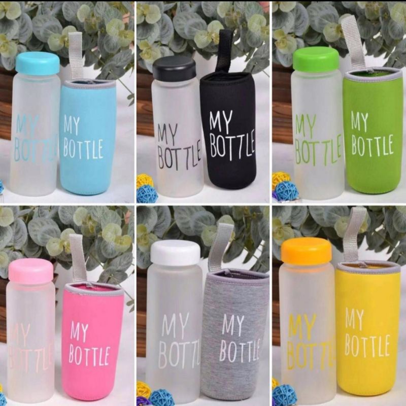 BOTOL MINUM MY BOTTLE DOFF TAHAN AIR PANAS GRATIS POUCH BUSA