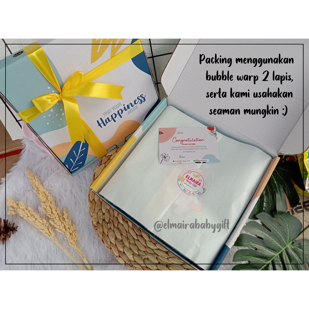 HAMPERS BABY GIFT BOX CANTIK BAYI NEWBORN JUMPER