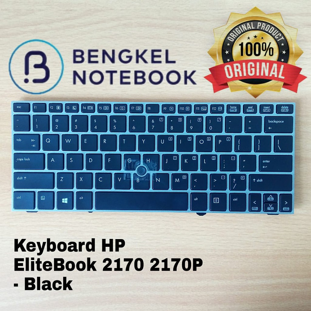 Keyboard HP EliteBook 2170 2170P Black