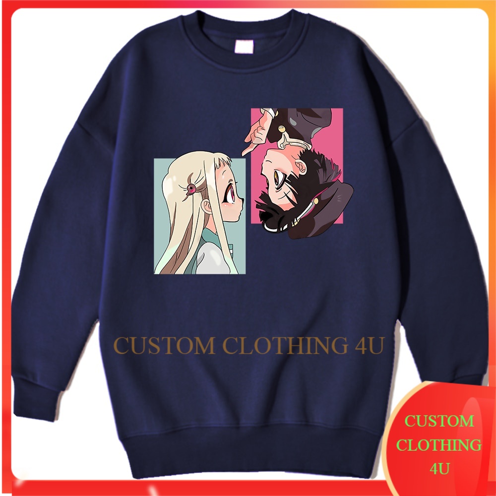 Sweater Hoodie Jibaku Shounen Hanako kun gambar Anime Anak Unisex Cewek Cowok