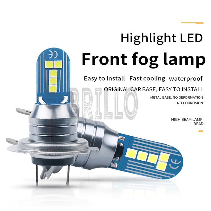 BRILLO FOGLAMP H11 LED LIME GREEN AVANZA AGYA INNOVA RUSH