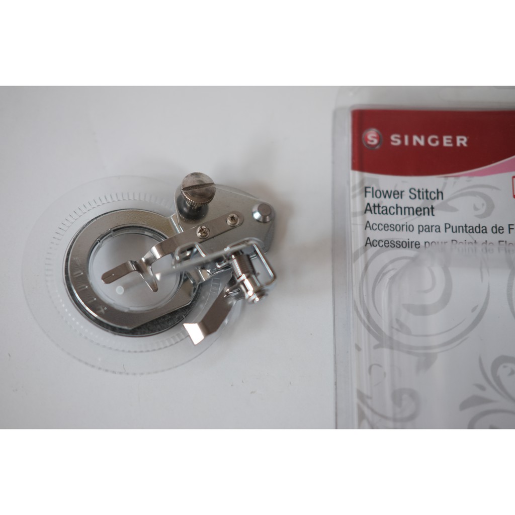 Sepatu Flower Stitch Attachment Foot Merk SINGER (Mesin Jahit Portable