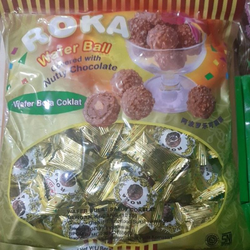 

roka wafer ball 300gram(50pcs)