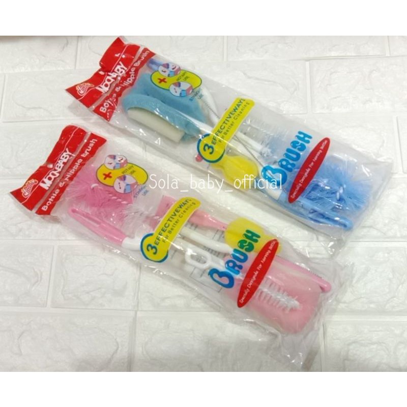 MOONBABY Sikat Botol DOT 5in1/Sikat Botol DOT Multifungsi