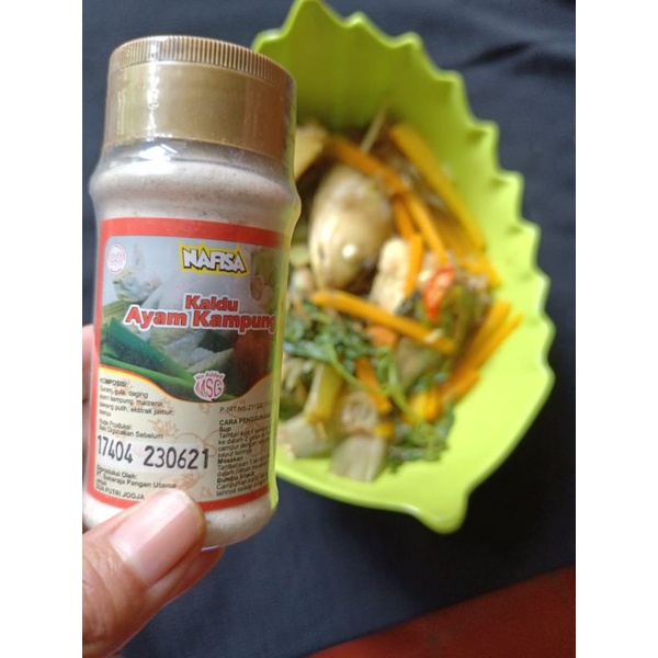 

Kaldu Ayam Kampung no msg nafisa-food 80 gr