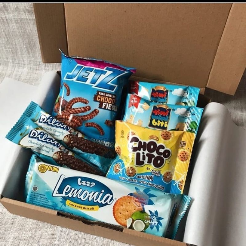 

Giftbox Snack Blue 3