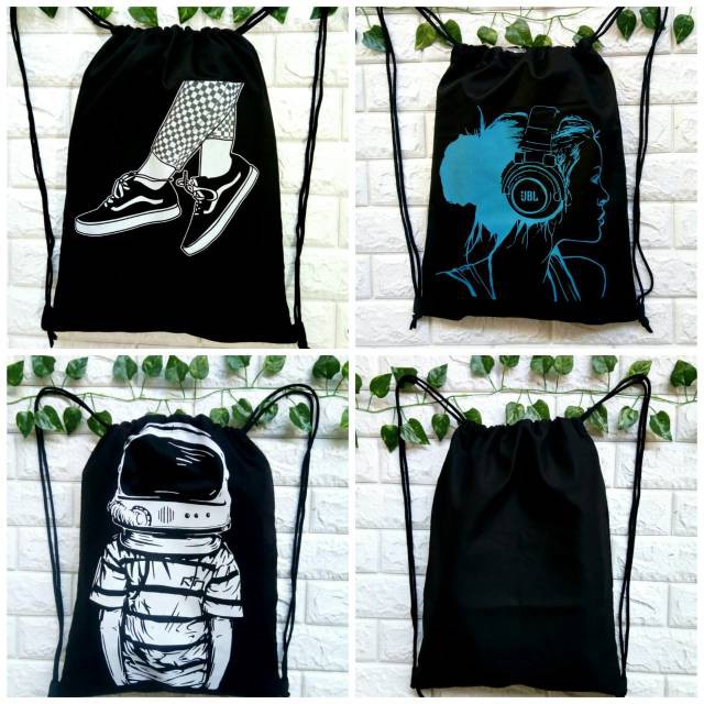 LS 443 - Tas Serut Part 1 / Tas Punggung Simpel