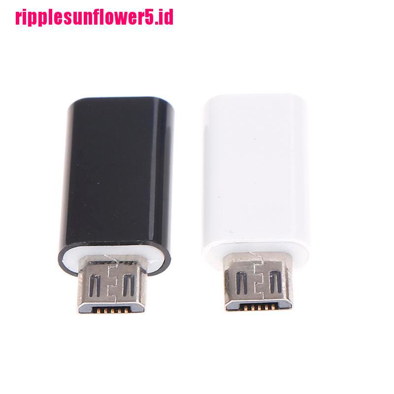 # Kaos T-Shirt Wanita Lengan Pendek Motif Print #Konverter USB Tipe C Female Ke Micro USB Male