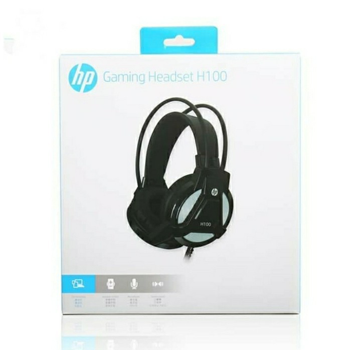 Headset Gaming HP H100 Original Garansi Resmi