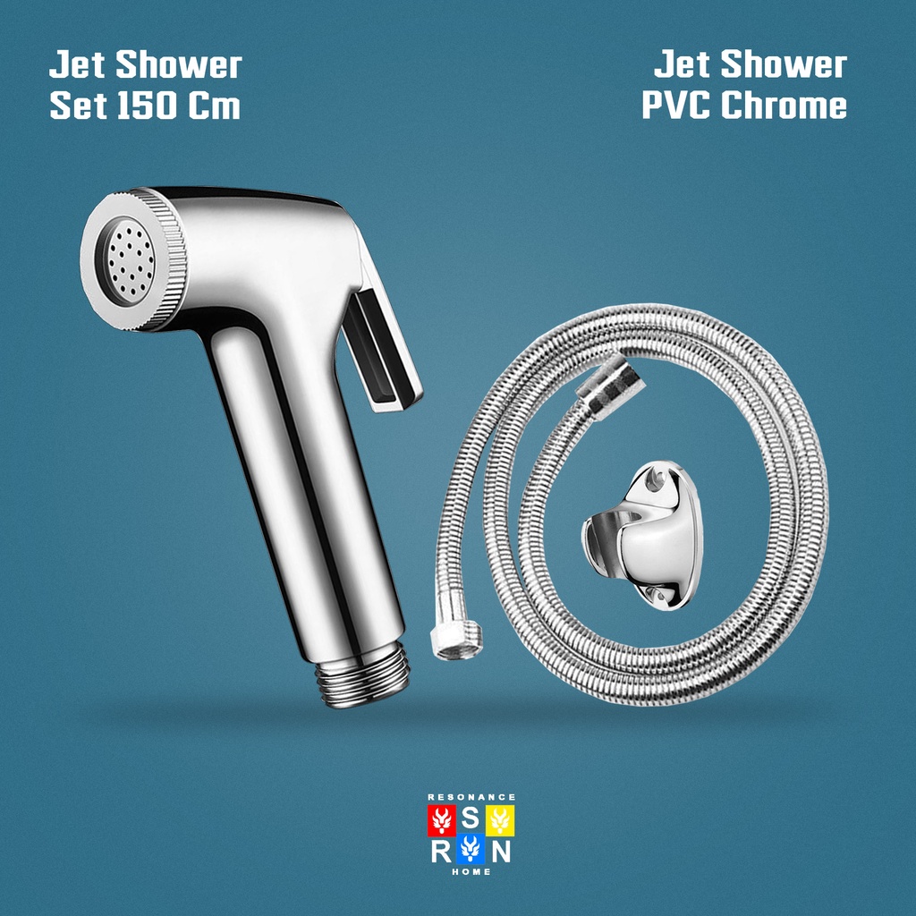 Jet Shower PVC 150CM / Washer Kloset Toilet Resonance Home