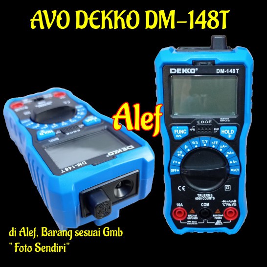 avometer digital dekko DM148 avo meter dm 148T DM 148C auto