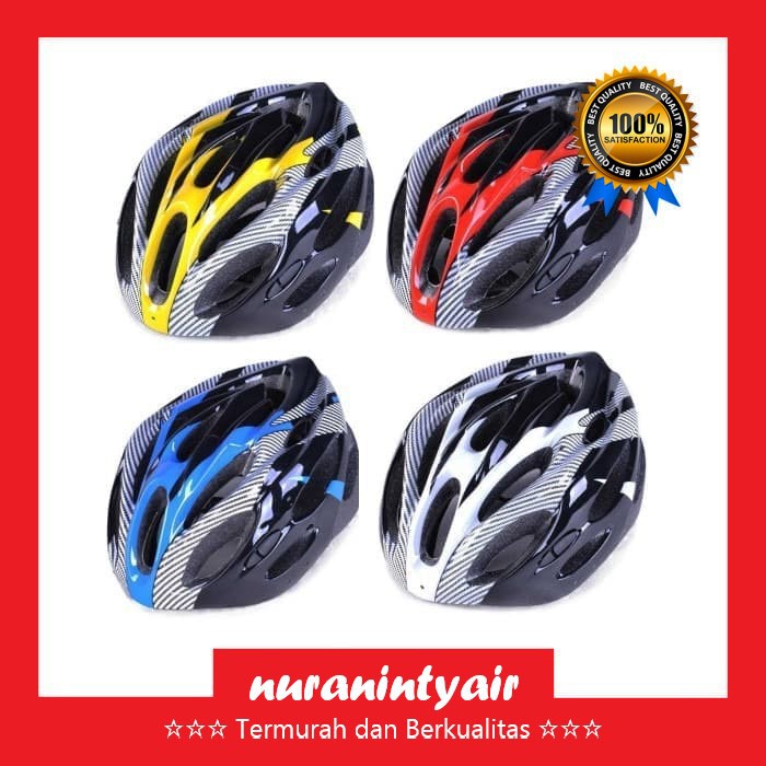 Helm Sepeda Bahan EPS Foam dan PVC Shell untuk Sepeda MTB Gunung BMX