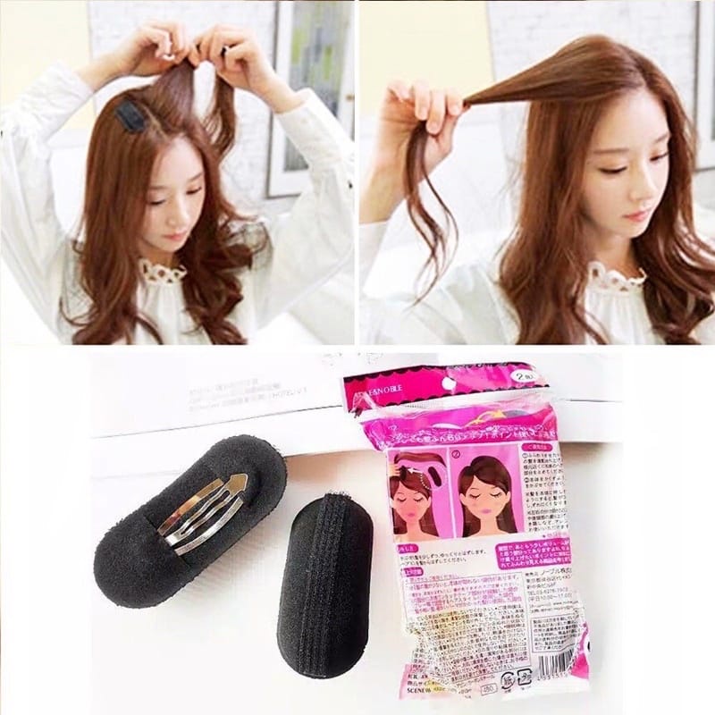 Set Penjepit Pengembang &amp; Penambah Rambut Hair Bump Volume Peninggi Poni