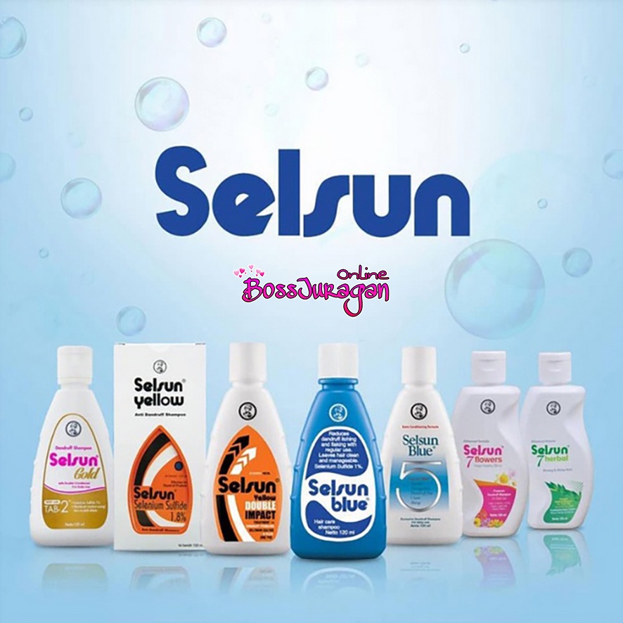 (BOSS) SELSUN Shampoo Conditioner All Series - Shampoo Anti Ketombe