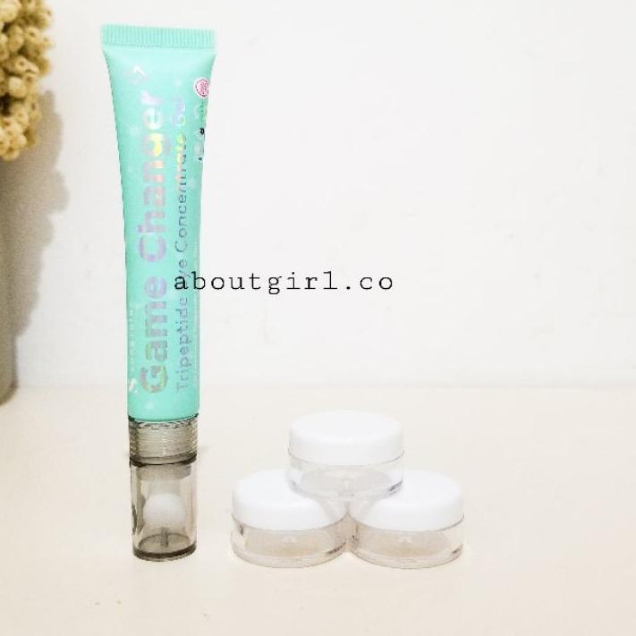 ♜ SHARE IN JAR SOMETHINC Game Changer Tripeptide Eye Concentrate Gel ✬