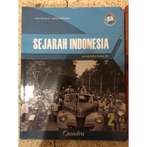 Buku Quadra Sejarah indonesia untuk SMA kelas 11 & 12