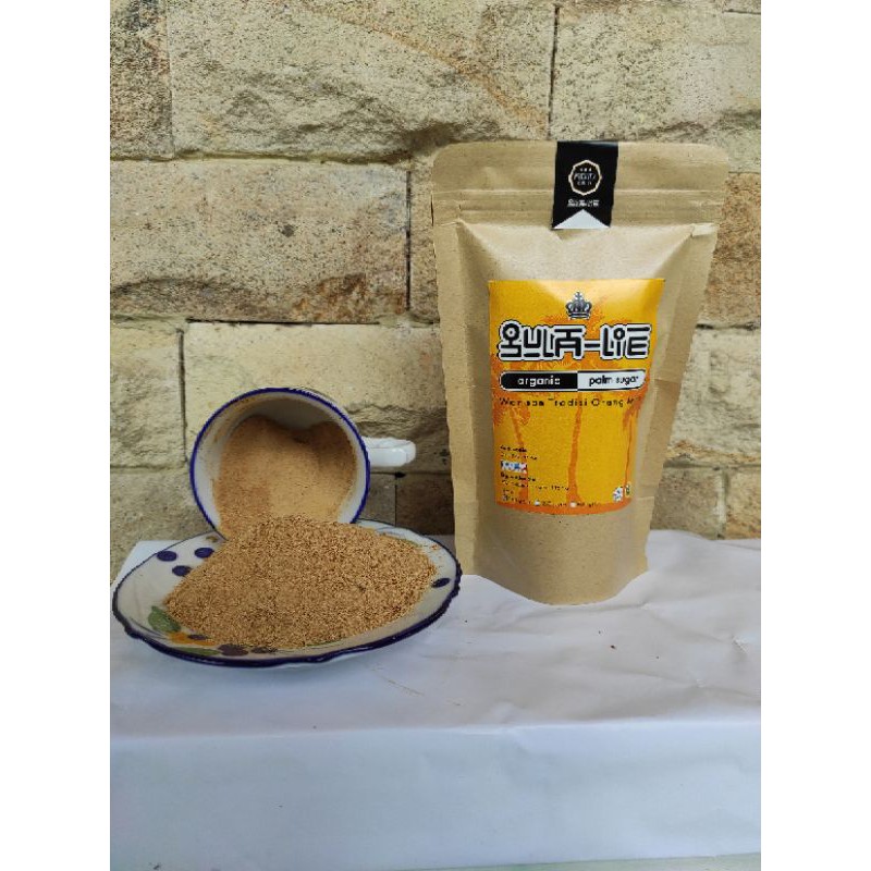 

ORGANIC PALM SUGAR - GULA MERAH ORGANIK 200grm