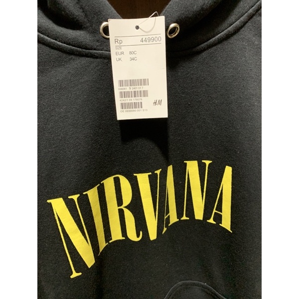 HOODIE H&amp;M NIRVANA