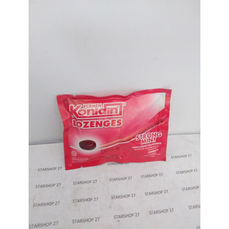 

Permen konidin strong mint isi 6