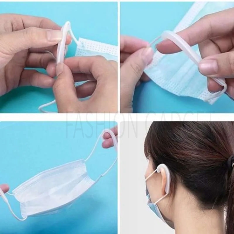 Pelindung Kuping Silikon Tali Masker Silicone Pelindung Telinga