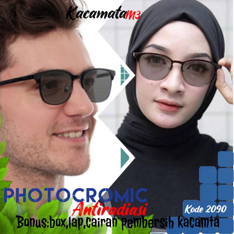 kacamata lensa photocromic antiradiasi boleh pilih yang blueray bisa normal minus plus cilinder tergantung permintaan sampai minus 5 cyl 2 harga masih sama tulis saja pesanan kaka di catatan saat order free box lap cairan pembersih kode 2090 size52-20-138