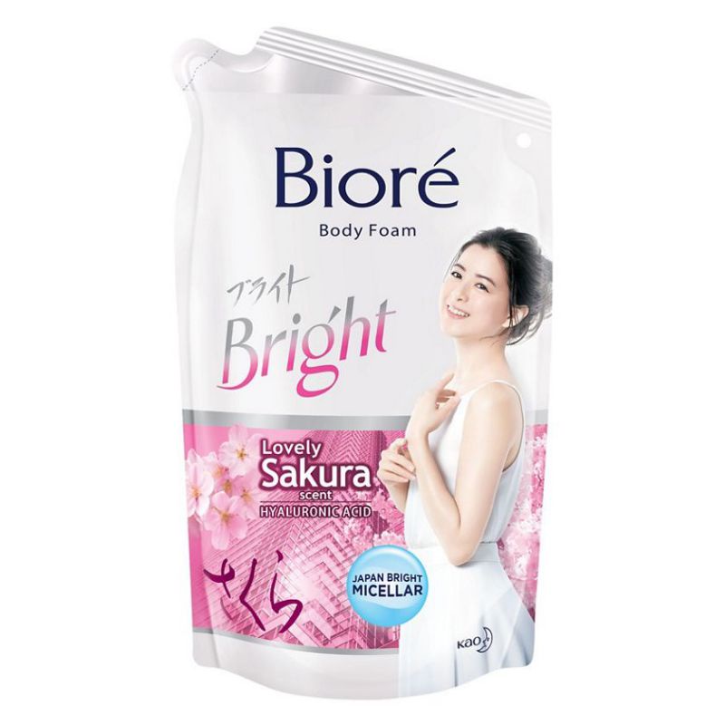 KAO Biore Body Wash Biore Body Foam Biore Sabun Cair Reffil 450ml