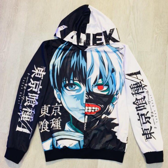 Sweater Hoodie Kaneki Agony Fullprint