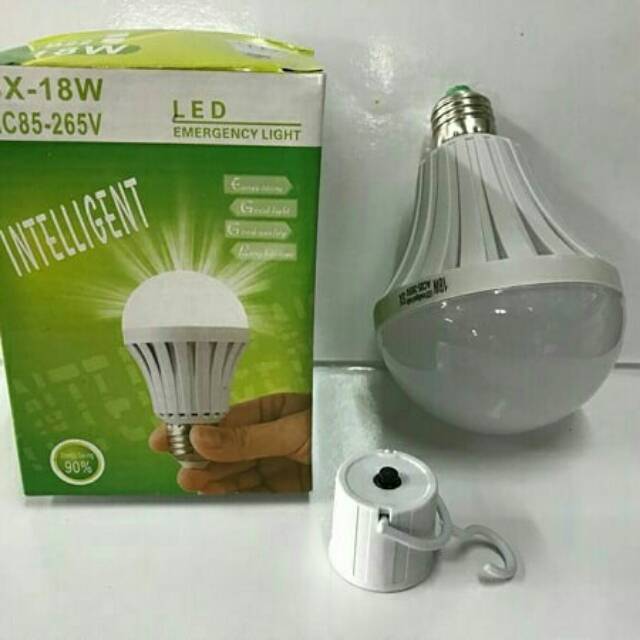 Bohlam Emergency LED 18Watt Sentuh Nyala
