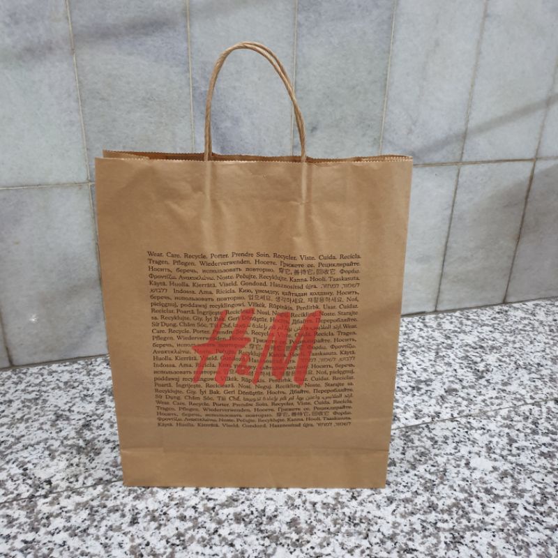 

Paper bag/Plastic bag H&M ORIGINAL STORE