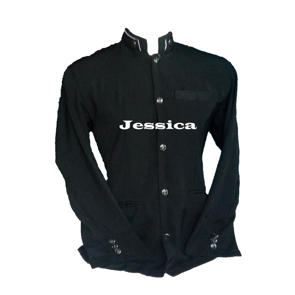 Jasko Polos Dewasa / Baju Muslim Jas Koko Pria / Baju Jas Model Koko