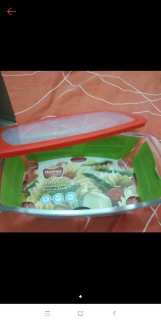 Marinex Loyang Casserole + Tutup Kaca [1.5 L]