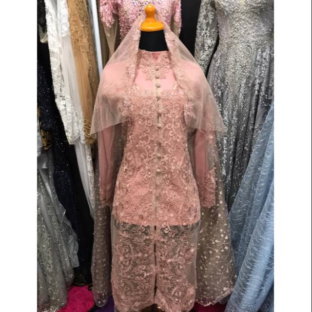 Kebaya ibu besan mewah murah